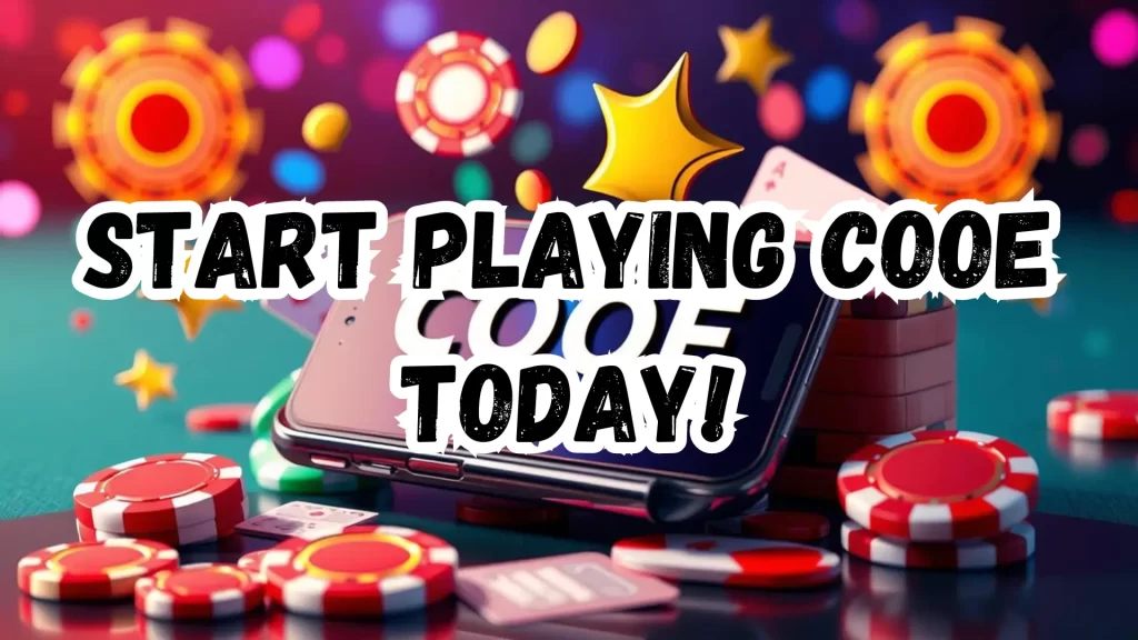 cooe login and start playing today