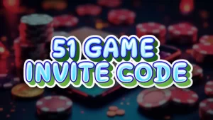 on image text "51 game invite code"