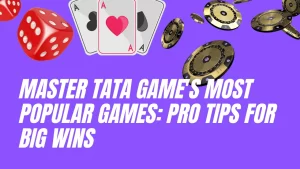 illustration text 'Master Tata Game's Most Popular Games: Pro Tips for Big Wins'