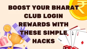 illustration text 'Boost Your Bharat Club Login Rewards with These Simple Hacks'