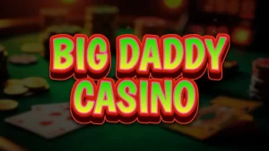 illustration text 'big daddy casino